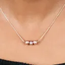 Classic Chain Pearl Necklace – 925 Silver | Timeless Elegance